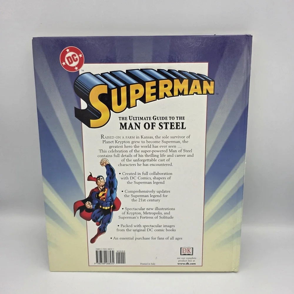 Superman The Ultimate Guide To The Man of Steel Scott Beatty DK Publishing 2002